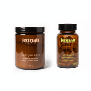 Jennah Organics — Stralendheid + Glanzend Haar Duo