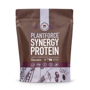 Plantforce Synergy Protein Chocolade, 400 g, 20 porties