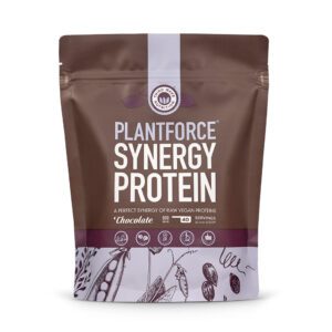 Plantforce Synergy Protein Chocolade, 800 g, 40 porties