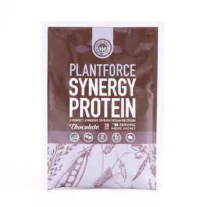 Plantforce Synergy Protein Chocolade, enkele portie van 20 g