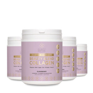 SuppHub | Beauty Blend Collageen Poeder | Elderberry | 40 porties |