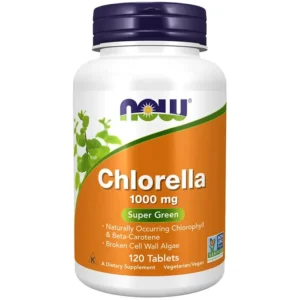 NOW Foods Chlorella 1000, 120 tabletten