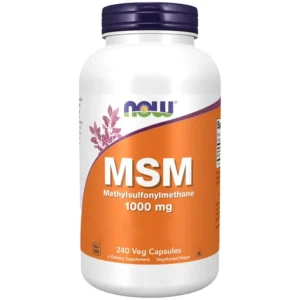 NOW Foods MSM 1000, 240 vegetarische capsules