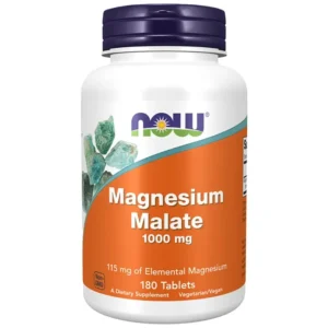 NOW Foods Magnesium Malate 1000, 180 tabletten