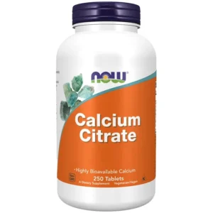 NOW Foods Calcium Citrate, 250 tabletten