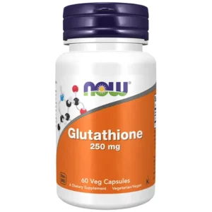 NOW Foods Glutathione 250 mg, 60 Vcaps