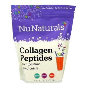 NuNaturals Collagen Peptides, 397 gram