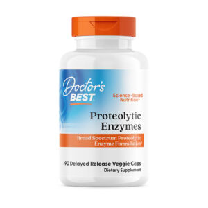 Proteolytische enzymen in vertraagde afgiftecapsule