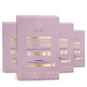 Plent Beauty Blend Collageen Elderberry | 4 x 30 sachets